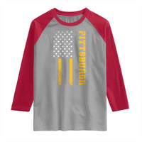 Pittsburgh Raglan Shirt Retro Vintage USA Flag Patriotic American - Wonder Print Shop