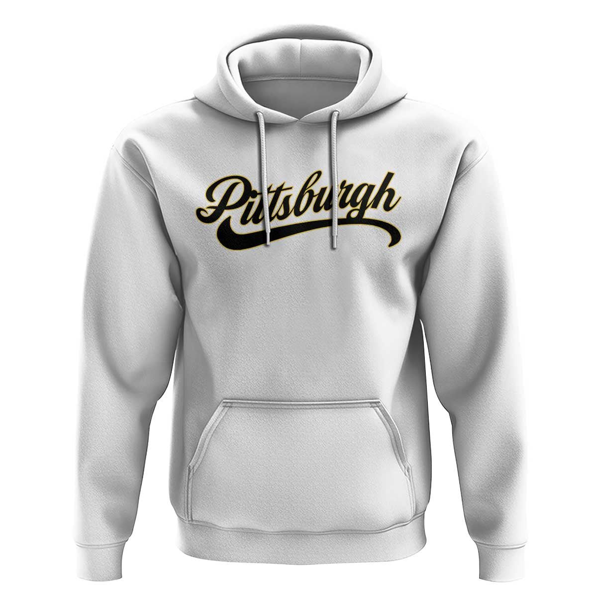 Pittsburgh Hoodie Classic Retro Vintage Pennsylvania PA - Wonder Print Shop