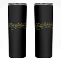 Pittsburgh Skinny Tumbler Classic Retro Vintage Pennsylvania PA - Wonder Print Shop