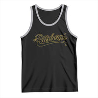 Pittsburgh Tank Top Classic Retro Vintage Pennsylvania PA - Wonder Print Shop