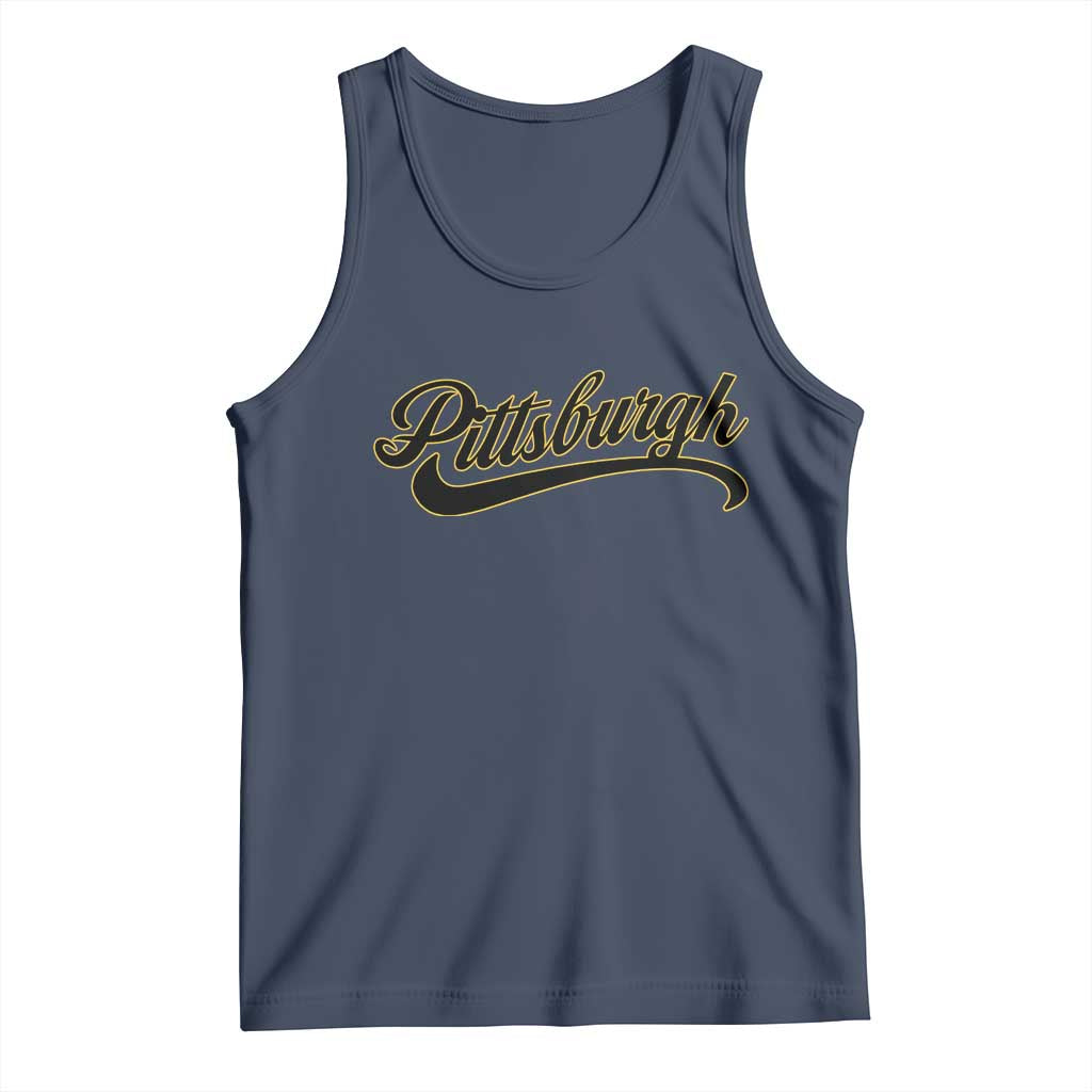 Pittsburgh Tank Top Classic Retro Vintage Pennsylvania PA - Wonder Print Shop