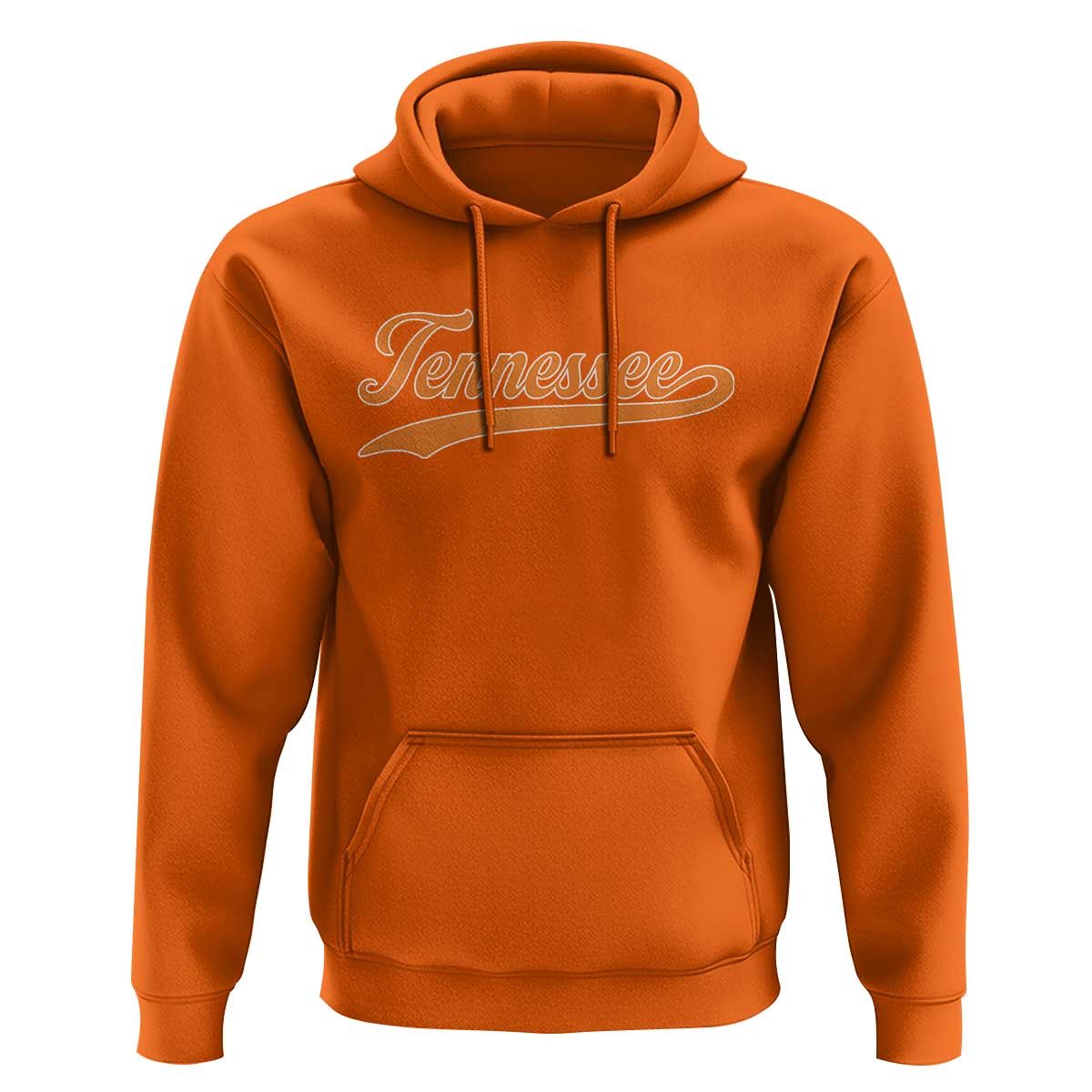 Vintage Tennessee Hoodie Classic TN Orange Print Retro Vintage - Wonder Print Shop