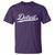 Retro Script Detroit T Shirt Vintage Sports Team Name - Wonder Print Shop