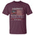 Marine Veteran 250th Anniversary T Shirt Retro Patriotic Military Gift American Flag - Wonder Print Shop