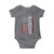 Marine 250th Anniversary Baby Onesie Retro Patriotic Military Veteran Gift American Flag - Wonder Print Shop