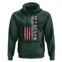 Marine 250th Anniversary Hoodie Retro Patriotic Military Veteran Gift American Flag - Wonder Print Shop