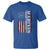 Marine 250th Anniversary T Shirt Retro Patriotic Military Veteran Gift American Flag - Wonder Print Shop