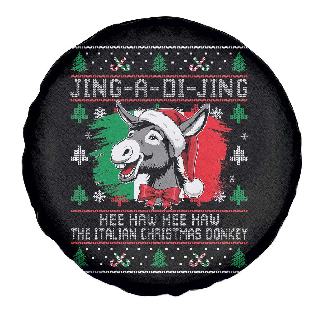 Italian Christmas Donkey Spare Tire Cover Jing a Di Jing Dominick the Ugly Christmas - Wonder Print Shop