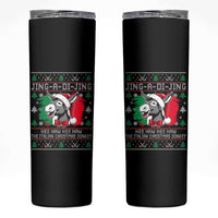 Italian Christmas Donkey Skinny Tumbler Jing a Di Jing Dominick the Ugly Christmas - Wonder Print Shop