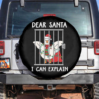 Funny Christmas Goose Spare Tire Cover Dear Santa I Can Explain Xmas Meme - Wonder Print Shop