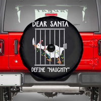 Funny Christmas Goose Spare Tire Cover Dear Santa Define Naughty Xmas Meme - Wonder Print Shop