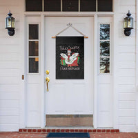 Funny Christmas Goose Garden Flag Dear Santa I Can Explain Cute Xmas Meme - Wonder Print Shop