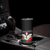 Funny Christmas Goose Skinny Tumbler Dear Santa I Can Explain Cute Xmas Meme - Wonder Print Shop