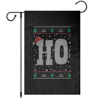 Where's My Ho At Matching Ugly Christmas Garden Flag Ho Funny Couples - Wonder Print Shop