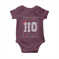 Where's My Ho At Matching Ugly Christmas Baby Onesie Ho Funny Couples - Wonder Print Shop