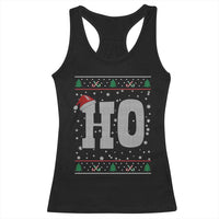 Where's My Ho At Matching Ugly Christmas Racerback Tank Top Ho Funny Couples - Wonder Print Shop