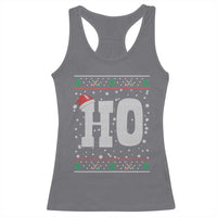 Where's My Ho At Matching Ugly Christmas Racerback Tank Top Ho Funny Couples - Wonder Print Shop