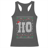 Where's My Ho At Matching Ugly Christmas Racerback Tank Top Ho Funny Couples - Wonder Print Shop