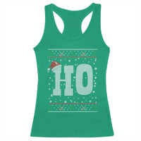Where's My Ho At Matching Ugly Christmas Racerback Tank Top Ho Funny Couples - Wonder Print Shop