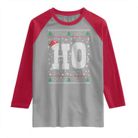 Where's My Ho At Matching Ugly Christmas Raglan Shirt Ho Funny Couples - Wonder Print Shop
