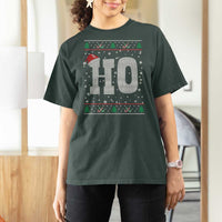 Where's My Ho At Matching Ugly Christmas T Shirt For Women Ho Funny Couples - Wonder Print Shop