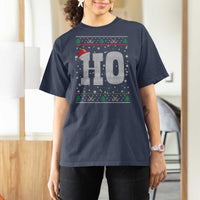 Where's My Ho At Matching Ugly Christmas T Shirt For Women Ho Funny Couples - Wonder Print Shop