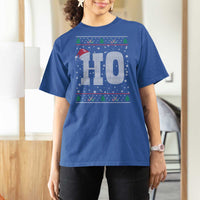 Where's My Ho At Matching Ugly Christmas T Shirt For Women Ho Funny Couples - Wonder Print Shop