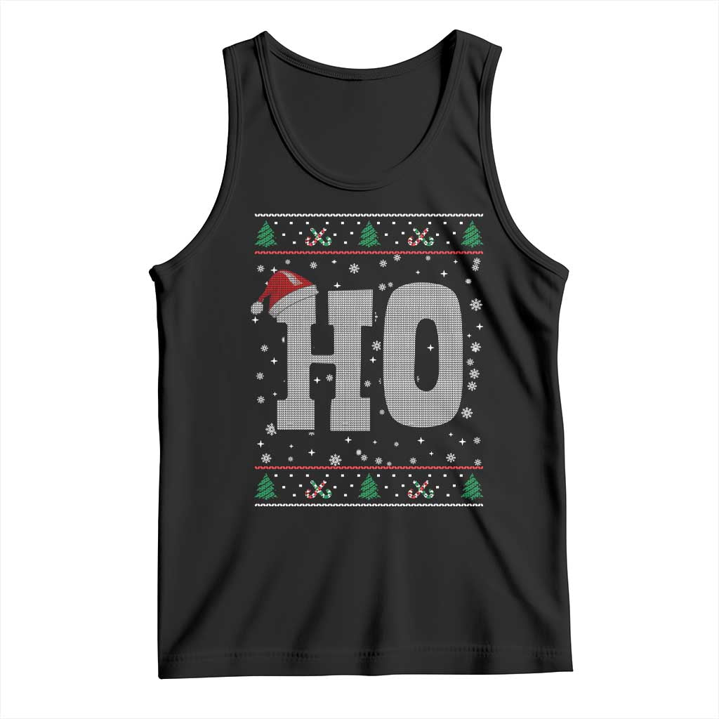 Where's My Ho At Matching Ugly Christmas Tank Top Ho Funny Couples - Wonder Print Shop
