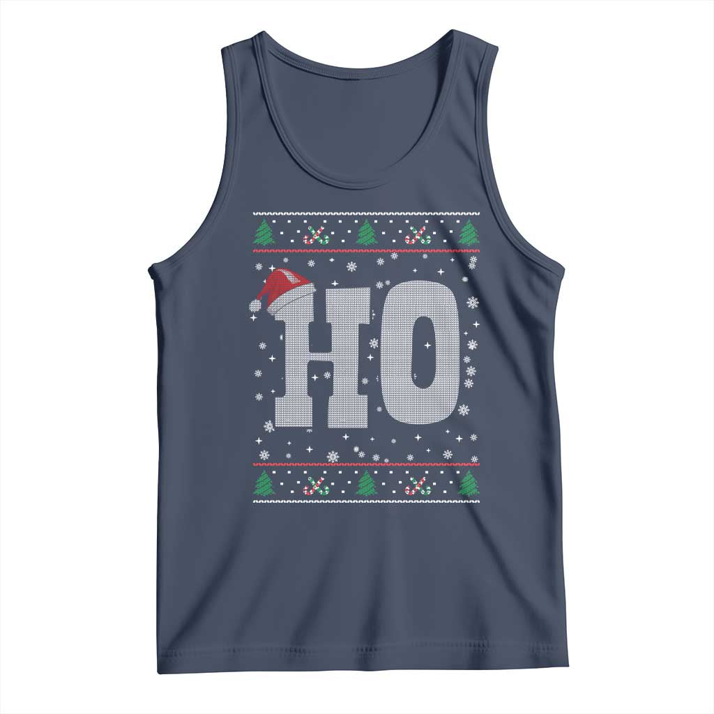 Where's My Ho At Matching Ugly Christmas Tank Top Ho Funny Couples - Wonder Print Shop