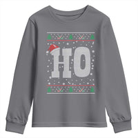 Where's My Ho At Matching Ugly Christmas Youth Sweatshirt Ho Funny Couples - Wonder Print Shop