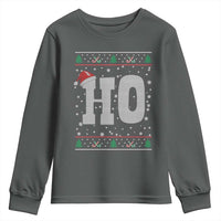 Where's My Ho At Matching Ugly Christmas Youth Sweatshirt Ho Funny Couples - Wonder Print Shop