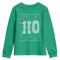 Where's My Ho At Matching Ugly Christmas Youth Sweatshirt Ho Funny Couples - Wonder Print Shop