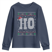Where's My Ho At Matching Ugly Christmas Youth Sweatshirt Ho Funny Couples - Wonder Print Shop