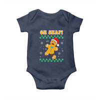 Gingerbread Man Oh Snap Christmas Baby Onesie