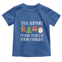 Christmas Tech Support Toddler T Shirt Here To Delete Cookies IT Xmas