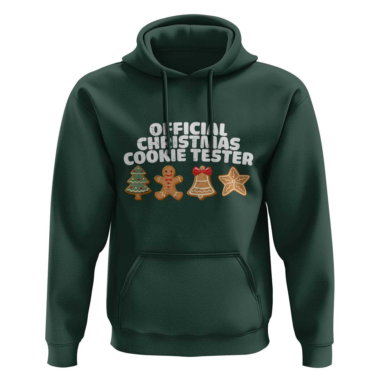 Official Christmas Cookie Tester Hoodie Taster Baking Crew Sibling Matching - Wonder Print Shop