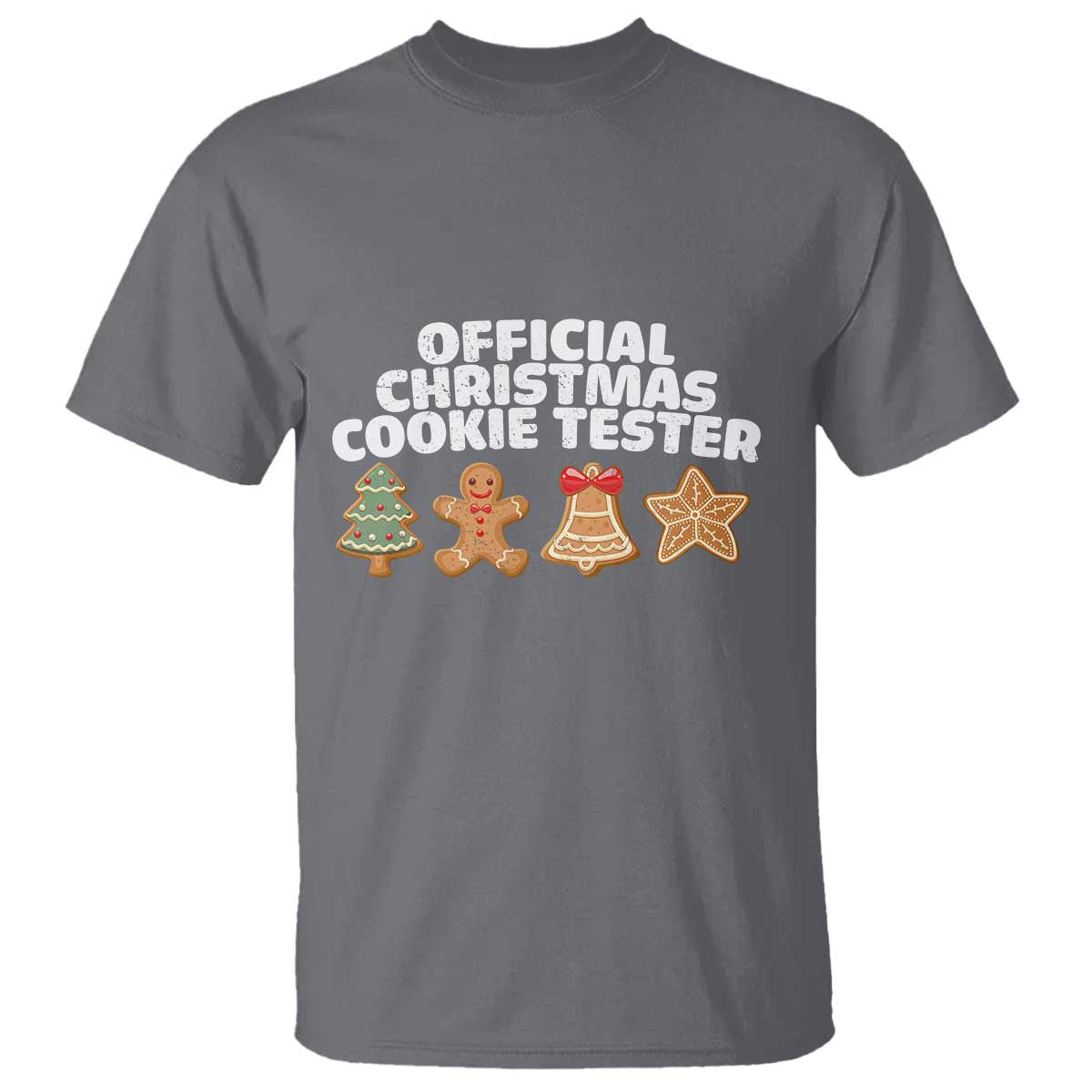 Official Christmas Cookie Tester T Shirt Taster Baking Crew Sibling Matching - Wonder Print Shop