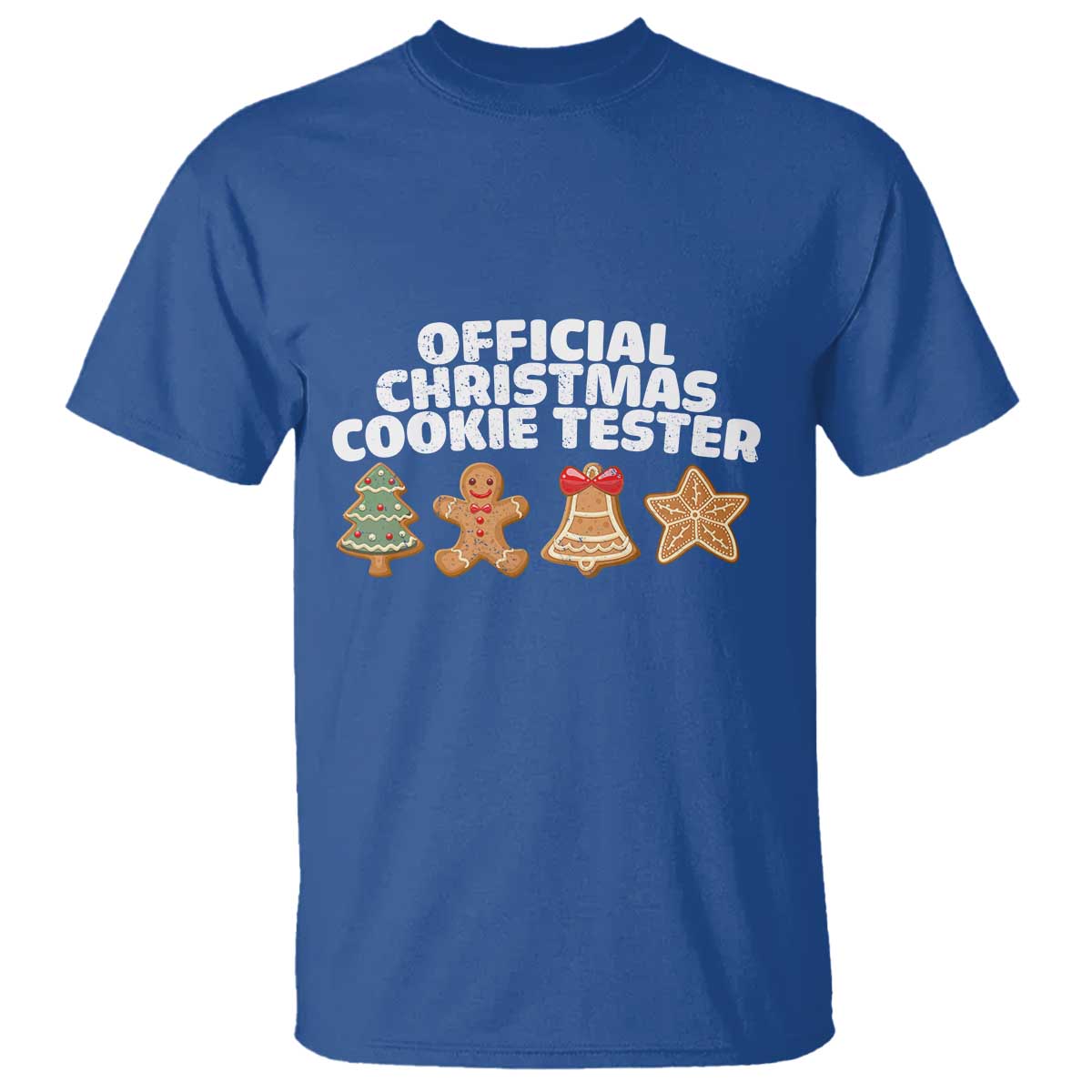 Official Christmas Cookie Tester T Shirt Taster Baking Crew Sibling Matching - Wonder Print Shop