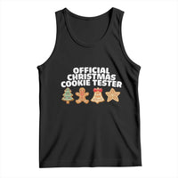 Official Christmas Cookie Tester Tank Top Taster Baking Crew Sibling Matching - Wonder Print Shop