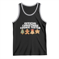 Official Christmas Cookie Tester Tank Top Taster Baking Crew Sibling Matching - Wonder Print Shop