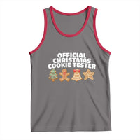 Official Christmas Cookie Tester Tank Top Taster Baking Crew Sibling Matching - Wonder Print Shop
