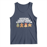 Official Christmas Cookie Tester Tank Top Taster Baking Crew Sibling Matching - Wonder Print Shop