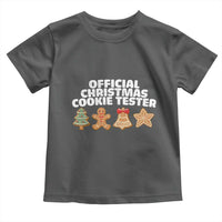 Official Christmas Cookie Tester Toddler T Shirt Taster Baking Crew Sibling Matching - Wonder Print Shop