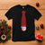 Funny Christmas T Shirt Tie With Snowman For Family Matching Ugly Gift - Wonder Print Shop