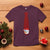 Funny Christmas T Shirt Tie With Snowman For Family Matching Ugly Gift - Wonder Print Shop