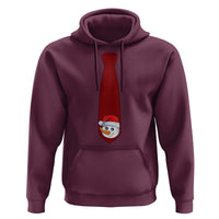 Funny Christmas Hoodie Tie With Snowman For Family Matching Ugly Gift