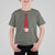 Funny Christmas T Shirt For Kid Tie With Snowman For Family Matching Ugly Gift - Wonder Print Shop