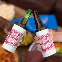 Oh how He Loves Us 4 in 1 Can Cooler Tumbler Boho Christian Valentine - Wonder Print Shop