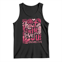 Oh how He Loves Us Tank Top Boho Christian Valentine - Wonder Print Shop