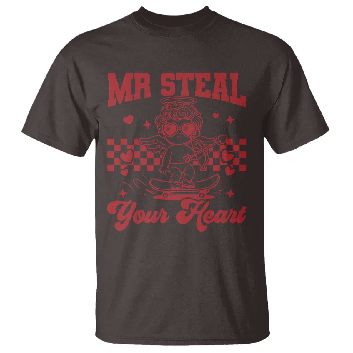 Mr Steal Your Heart T Shirt Cute Cupid Youth Boys Baby Boy Valentine Toddler